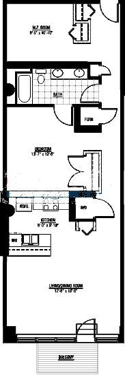 1224 W Van Buren Floorplan - 05 Tier*