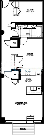 1224 W Van Buren Floorplan - 06 Tier*