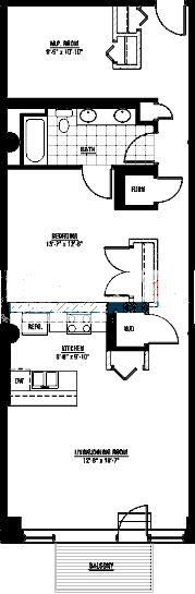 1224 W Van Buren Floorplan - 07 Tier*