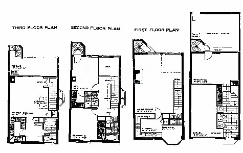 1309 N Sutton Place Floorplan - 1319 N Sutton 24-30 Tiers