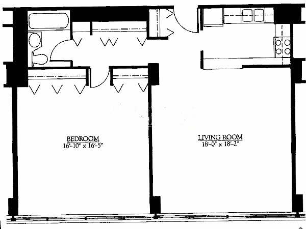 1445 N State Floorplan - 03 (D) Tier*