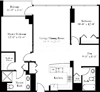 1841 S Calumet Floorplan - 03 Tier*