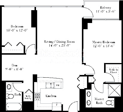 1841 S Calumet Floorplan - 04 Tier