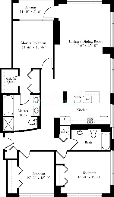 1841 S Calumet Floorplan - 07 Tier