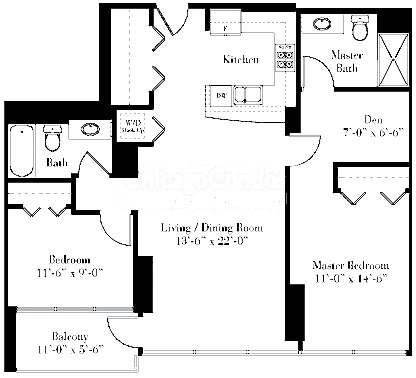 1841 S Calumet Floorplan - 10 Tier