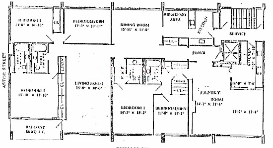1 E Schiller Ave Floorplan - 5AB Tier