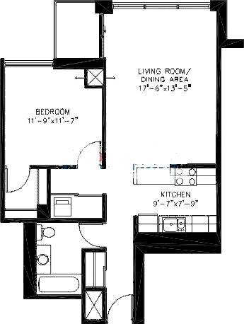 200 W Grand Ave Floorplan - T05 Tier