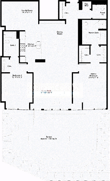 240 E Illinois Floorplan - 01 Tier*