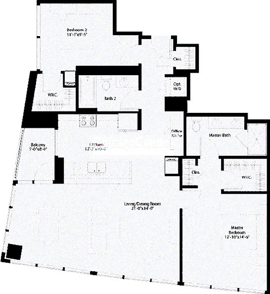 240 E Illinois Floorplan - 01 Tier