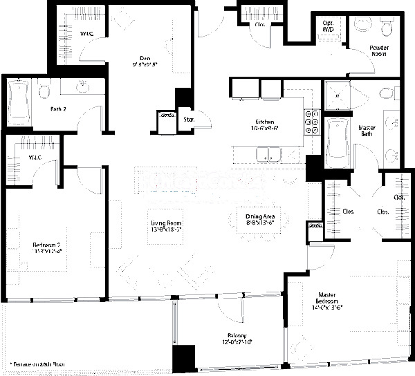 240 E Illinois Floorplan - 05 Tier*