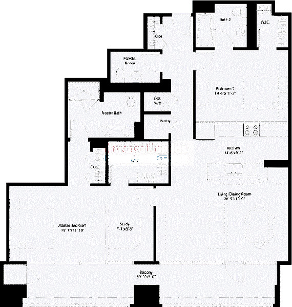 240 E Illinois Floorplan - 01 Tier