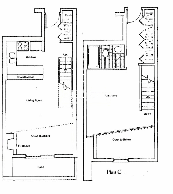 2828 N Burling St Floorplan - C Tier