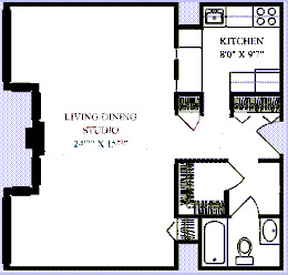 30 E Huron Floorplan - 03 & 08 Tiers