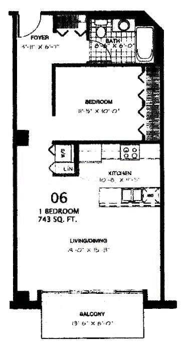 340 W Superior  Floorplan - 06 Tier*