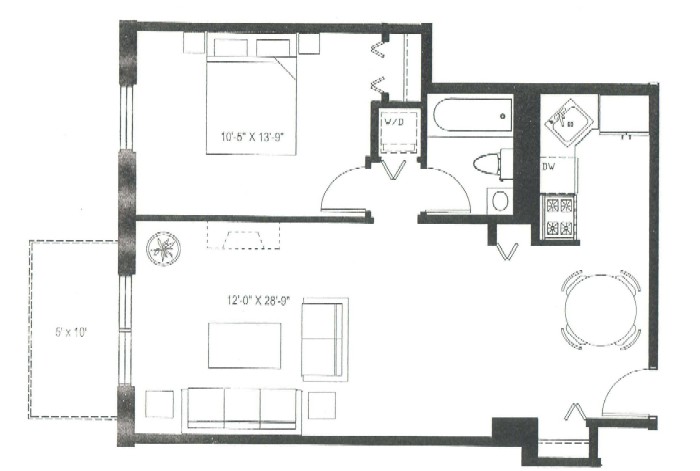 3900 N Pine Grove Floorplan - 10 Tier