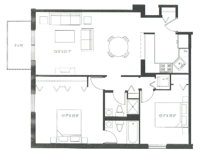 3900 N Pine Grove Floorplan - 09 Tier