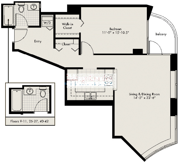 400 N Lasalle Chicago Condo Buildings Dream Town Realty