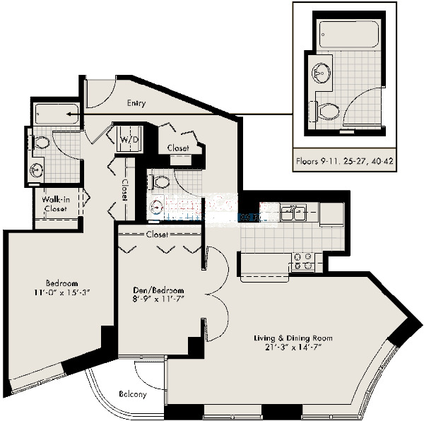 400 N Lasalle Chicago Condo Buildings Dream Town Realty