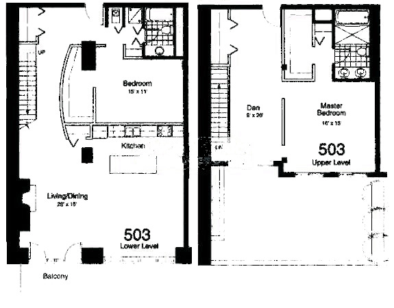 435 W Erie Floorplan - 503 West Building Tier