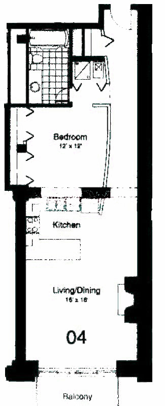 435 W Erie Floorplan - 04 Tier