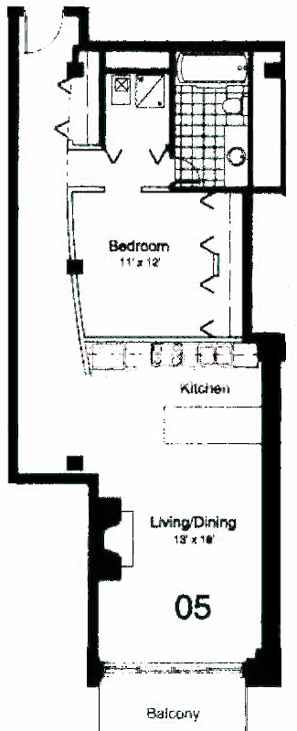 435 W Erie Floorplan - 05 Tier