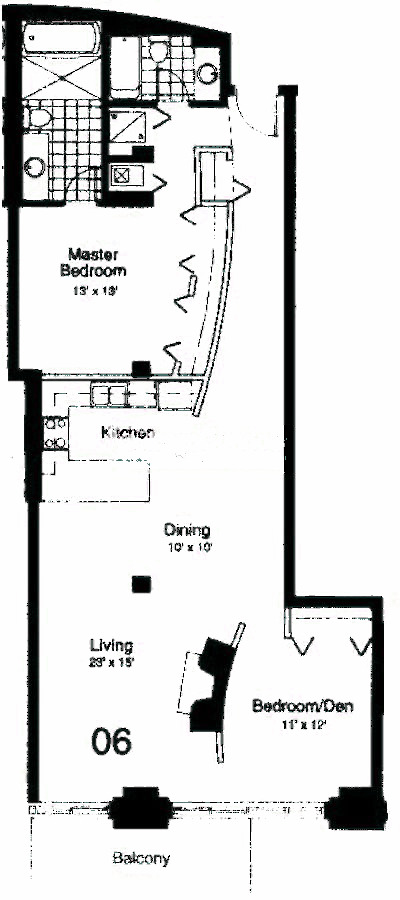 435 W Erie Floorplan - 06 Tier