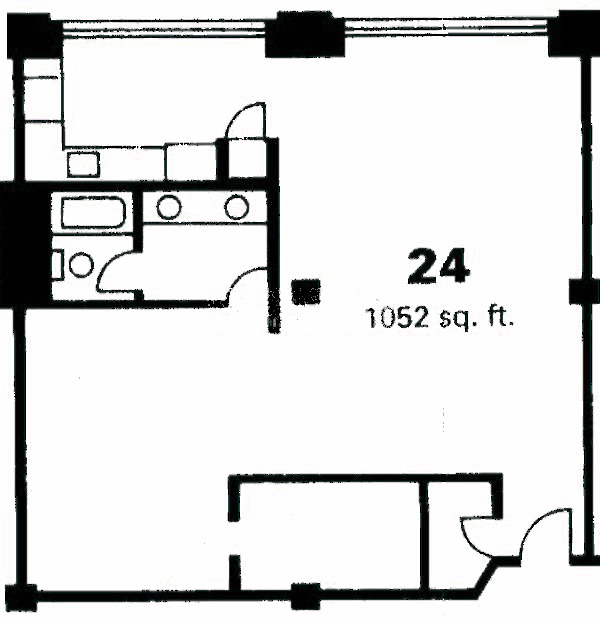 540 N Lake Shore Drive Floorplan - 24 Tier*