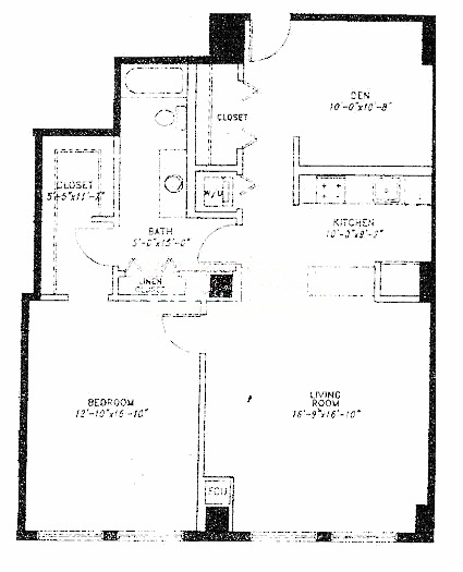 5 N Wabash Floorplan - C Tier*