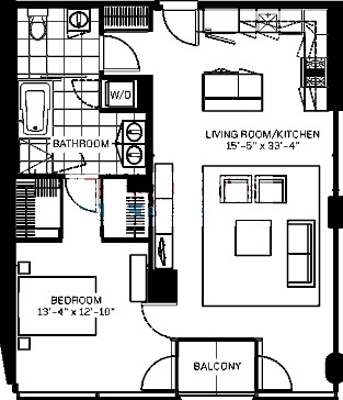 600 N Fairbanks Floorplan - 08 Tier