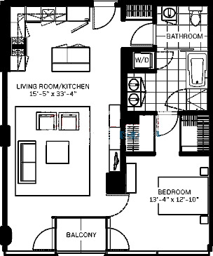 600 N Fairbanks Floorplan - 09 Tier*