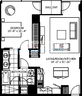 600 N Fairbanks Floorplan - 04 Tier