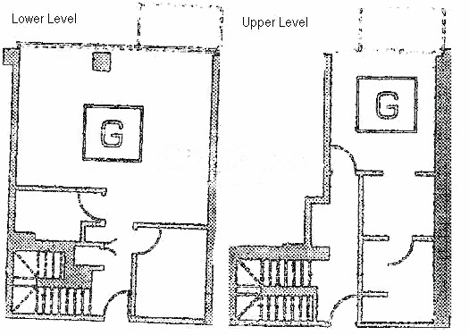 653 N Kingsbury Floorplan - G Duplex Tier
