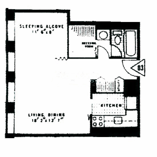 850 N Dewitt Floorplan - 03 Tier