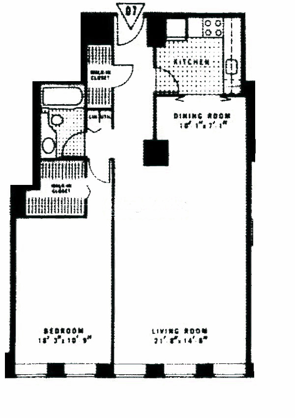 850 N Dewitt Floorplan - 07 Tier