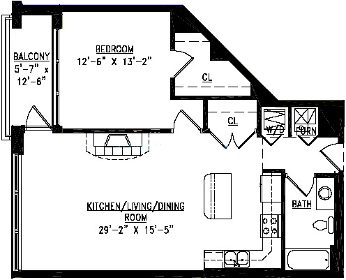 901 W Madison Floorplan - 07 Tier