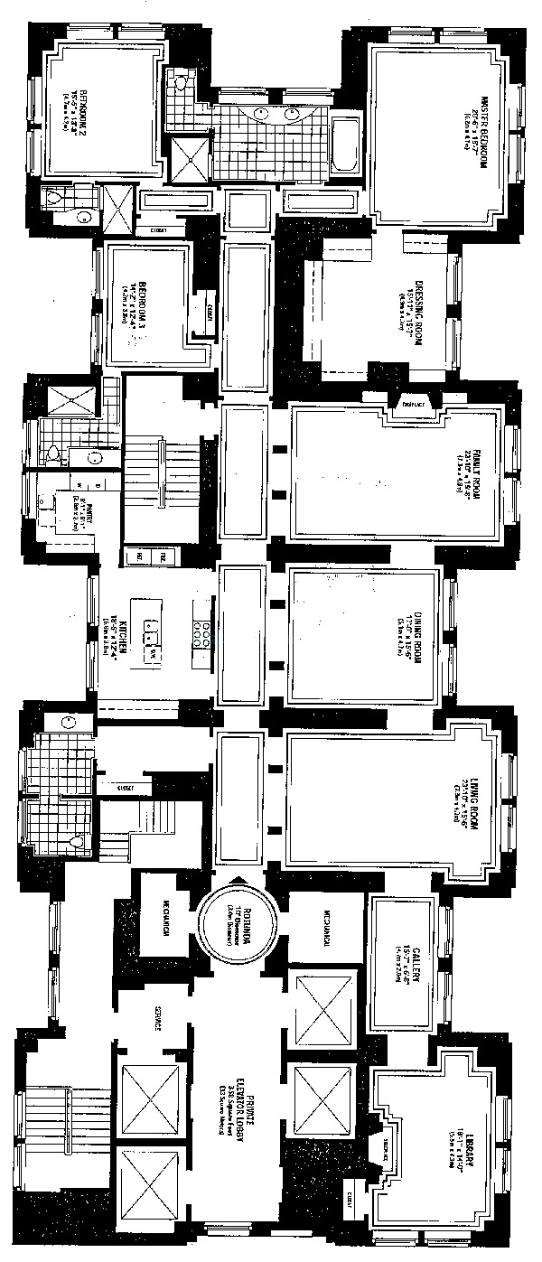 159 E Walton Floorplan - Full Floor*