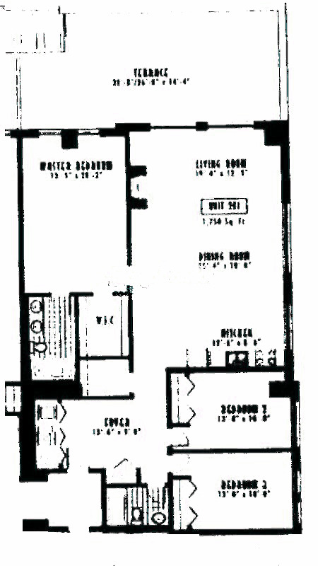 1635 W Belmont Ave Floorplan - 201 Tier*