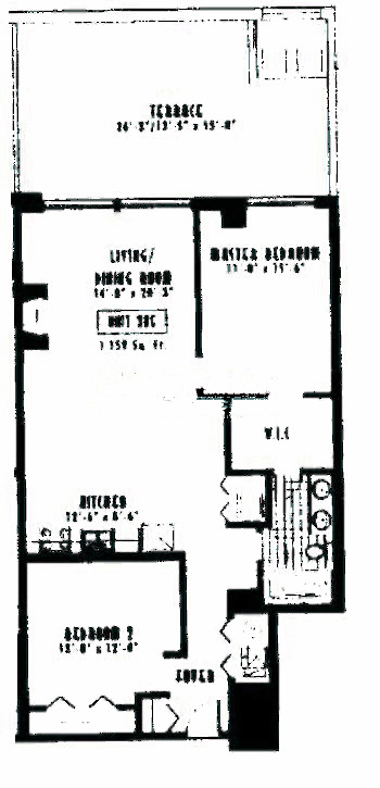 1635 W Belmont Ave Floorplan - 205 Tier