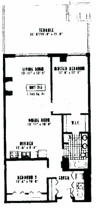 1635 W Belmont Ave Floorplan - 213 Tier*