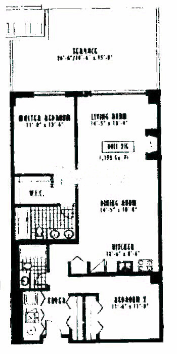 1635 W Belmont Ave Floorplan - 215 Tier*
