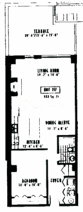 1635 W Belmont Ave Floorplan - 217 Tier*