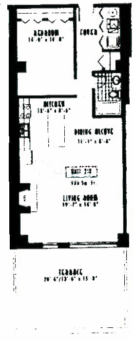 1635 W Belmont Ave Floorplan - 218 Tier*