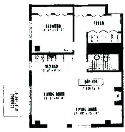 1635 W Belmont Ave Floorplan - 620 Tier*