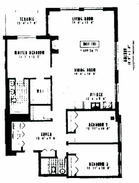 1635 W Belmont Ave Floorplan - 701 Tier*