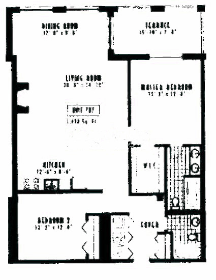 1635 W Belmont Ave Floorplan - 707 Tier*
