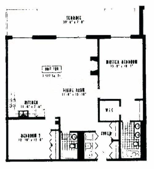 1635 W Belmont Ave Floorplan - 709 Tier