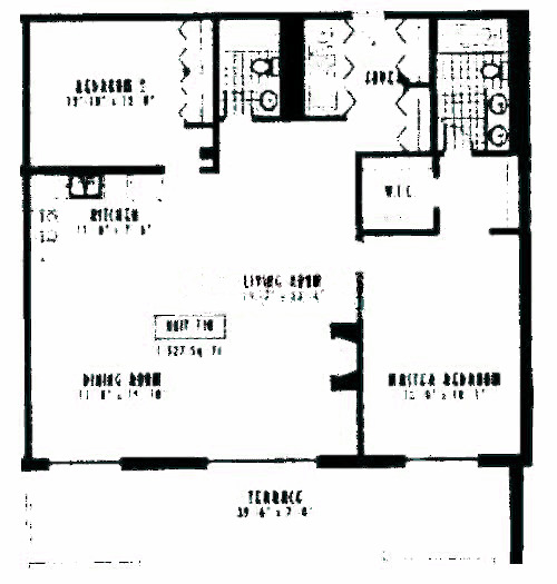 1635 W Belmont Ave Floorplan - 710 Tier*