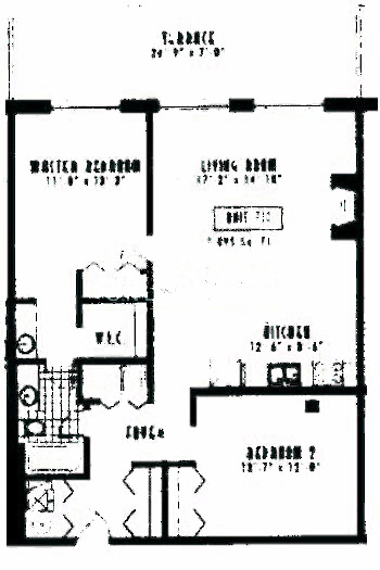 1635 W Belmont Ave Floorplan - 711 Tier*