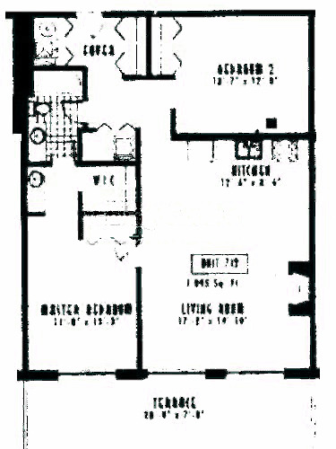 1635 W Belmont Ave Floorplan - 712 Tier*
