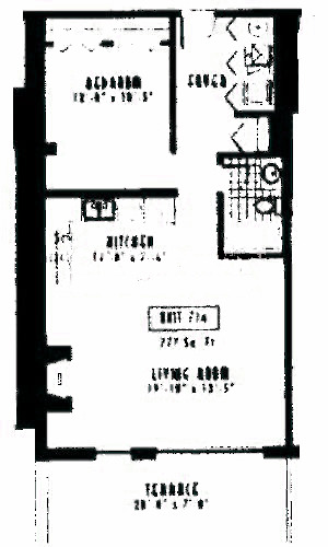 1635 W Belmont Ave Floorplan - 714 Tier*